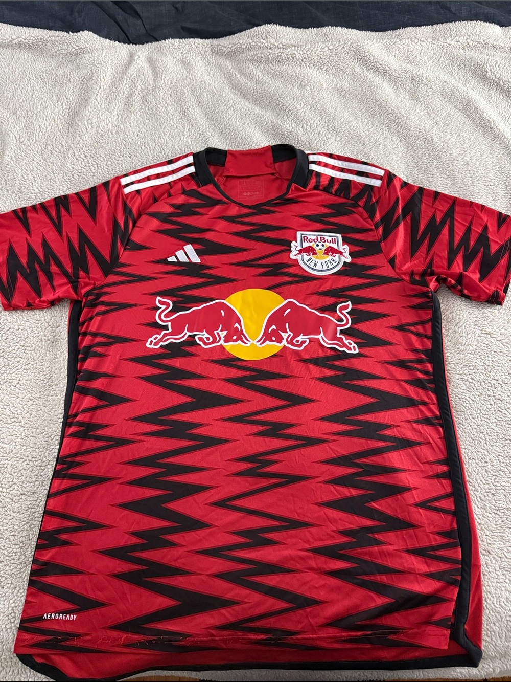 New York Red Bulls 2023-24 Adidas Home MLS Jersey